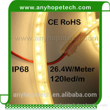 Alibaba new products 120leds 24v led strip 50m ip68